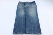 Zeep Embroidered Denim Jeans - Pants/Shorts - Thrifted Threads