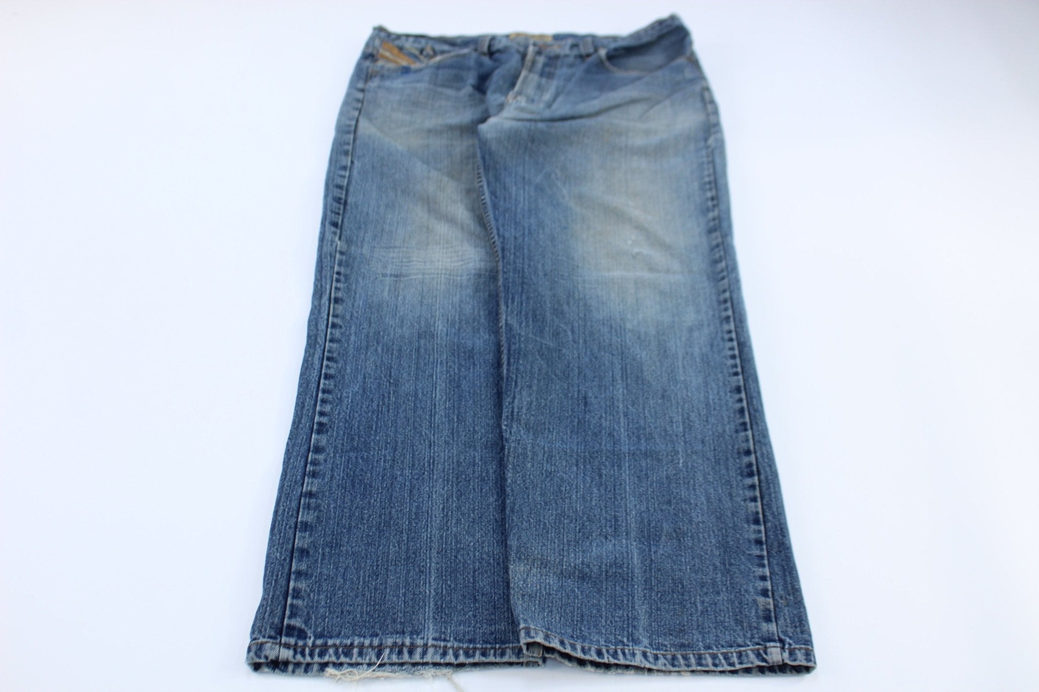 Zeep Embroidered Denim Jeans - Pants/Shorts - Thrifted Threads