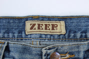 Zeep Embroidered Denim Jeans - Pants/Shorts - Thrifted Threads