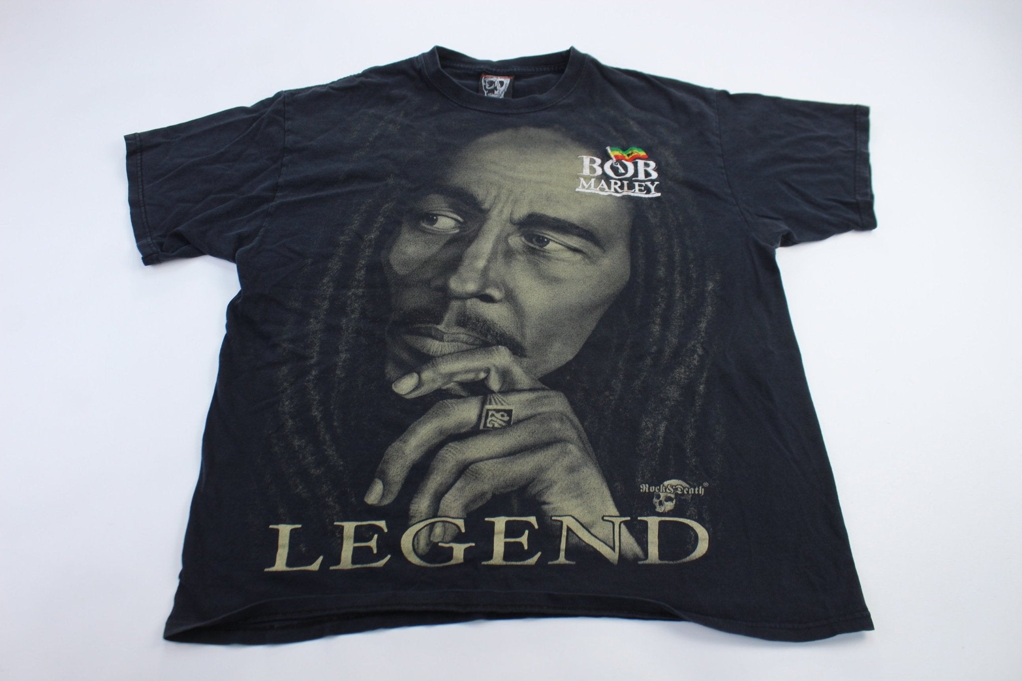 00's Rock & Death Bob Marley Graphic T-Shirt – ThriftedThreads.com