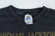 00's Youth Michael Jackson Pop Graphic T-Shirt - ThriftedThreads.com