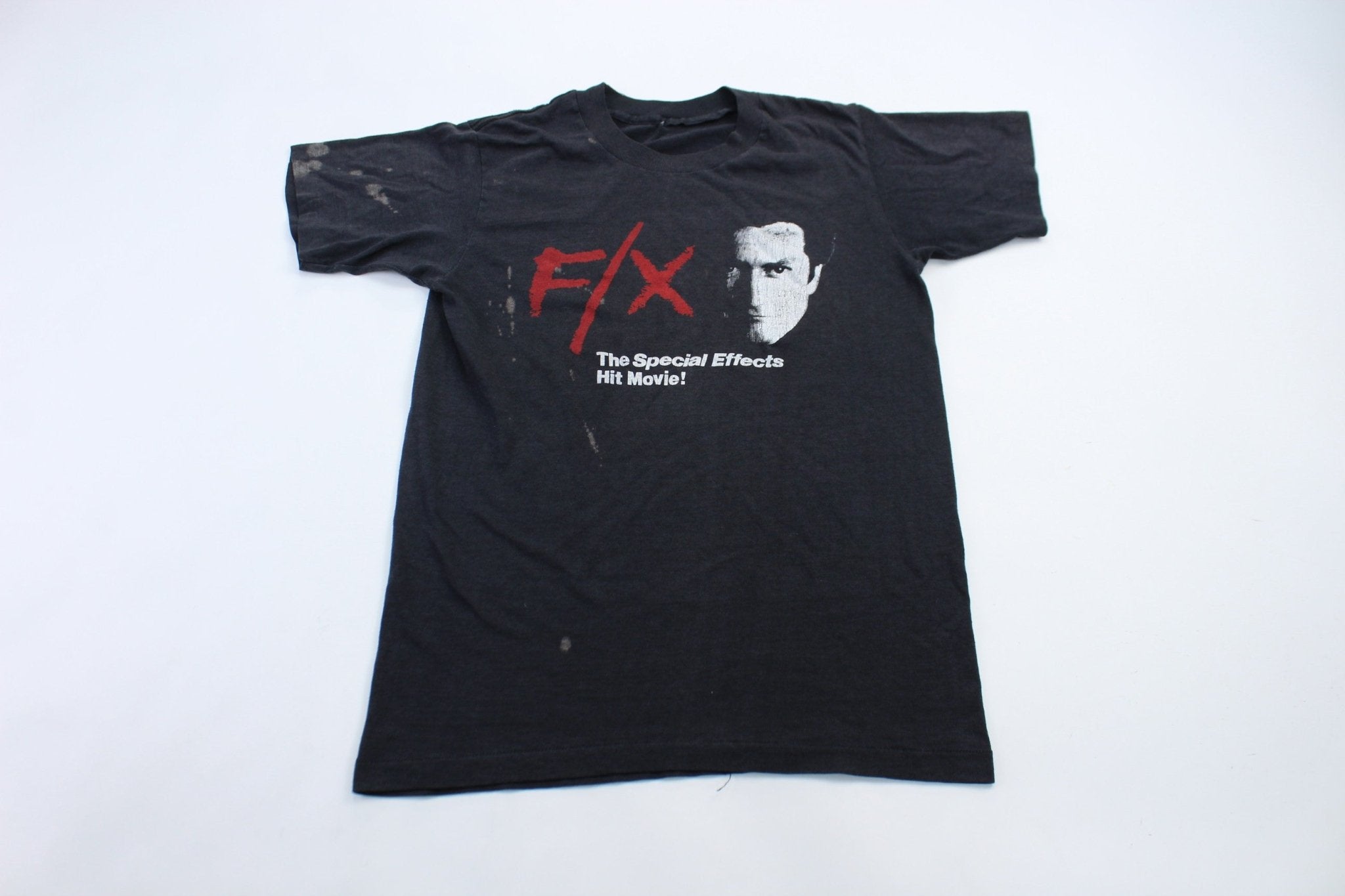 1986 F/X Movie Promo T-Shirt - ThriftedThreads.com