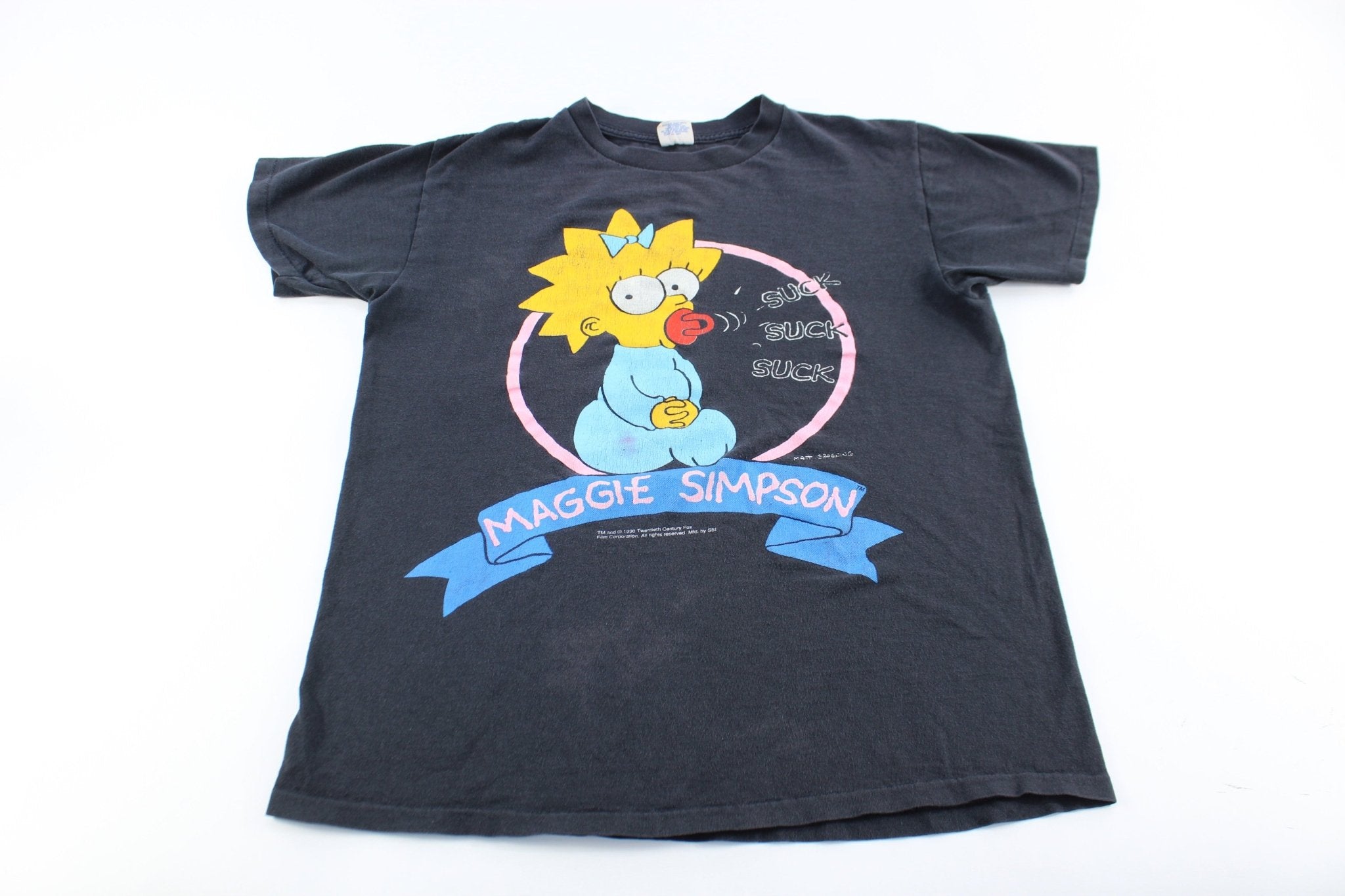 1990 The Simpsons Maggie Simpson T-Shirt - ThriftedThreads.com