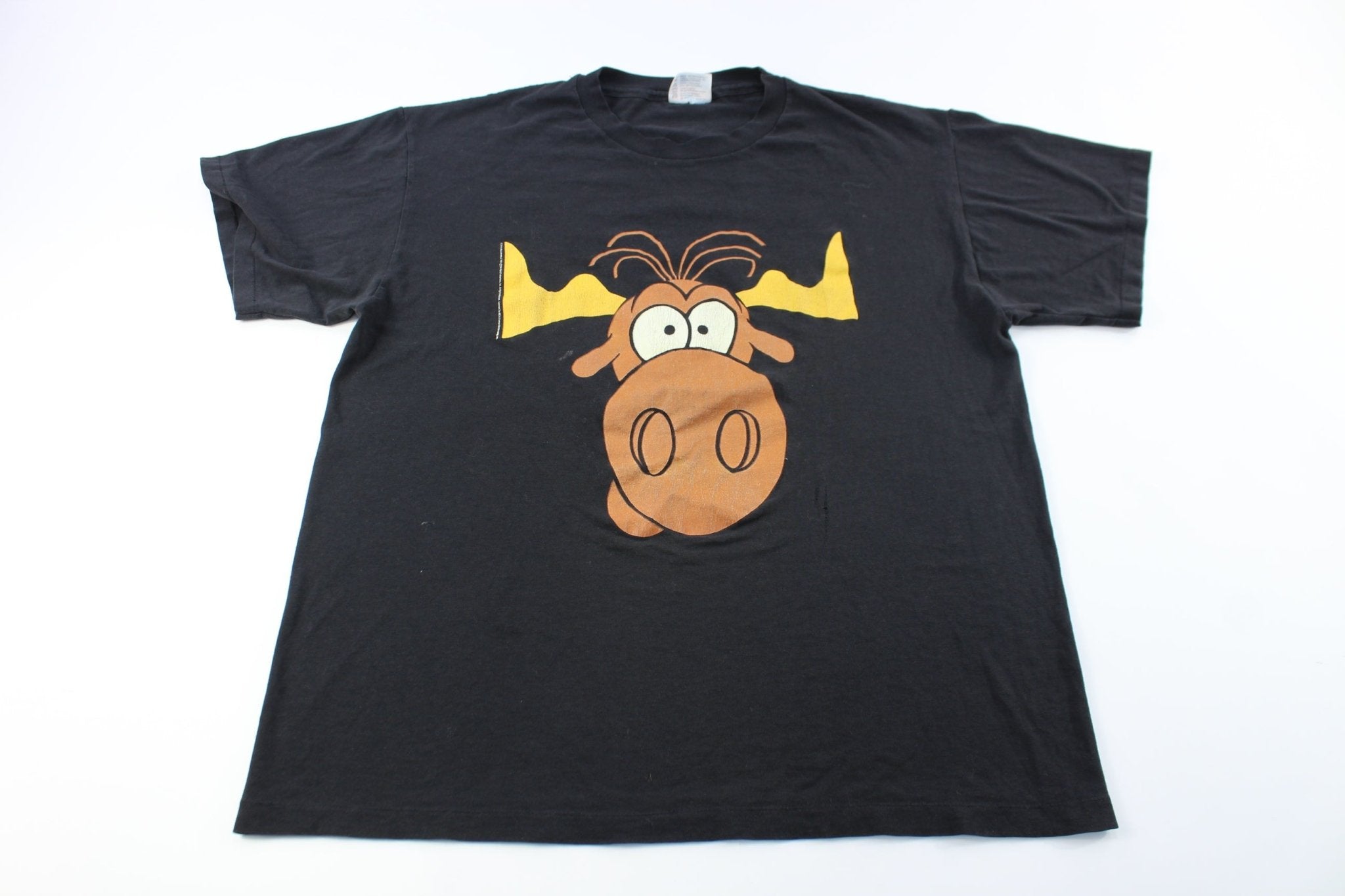 1993 Rocky & Bullwinkle Taco Bell T-Shirt - ThriftedThreads.com