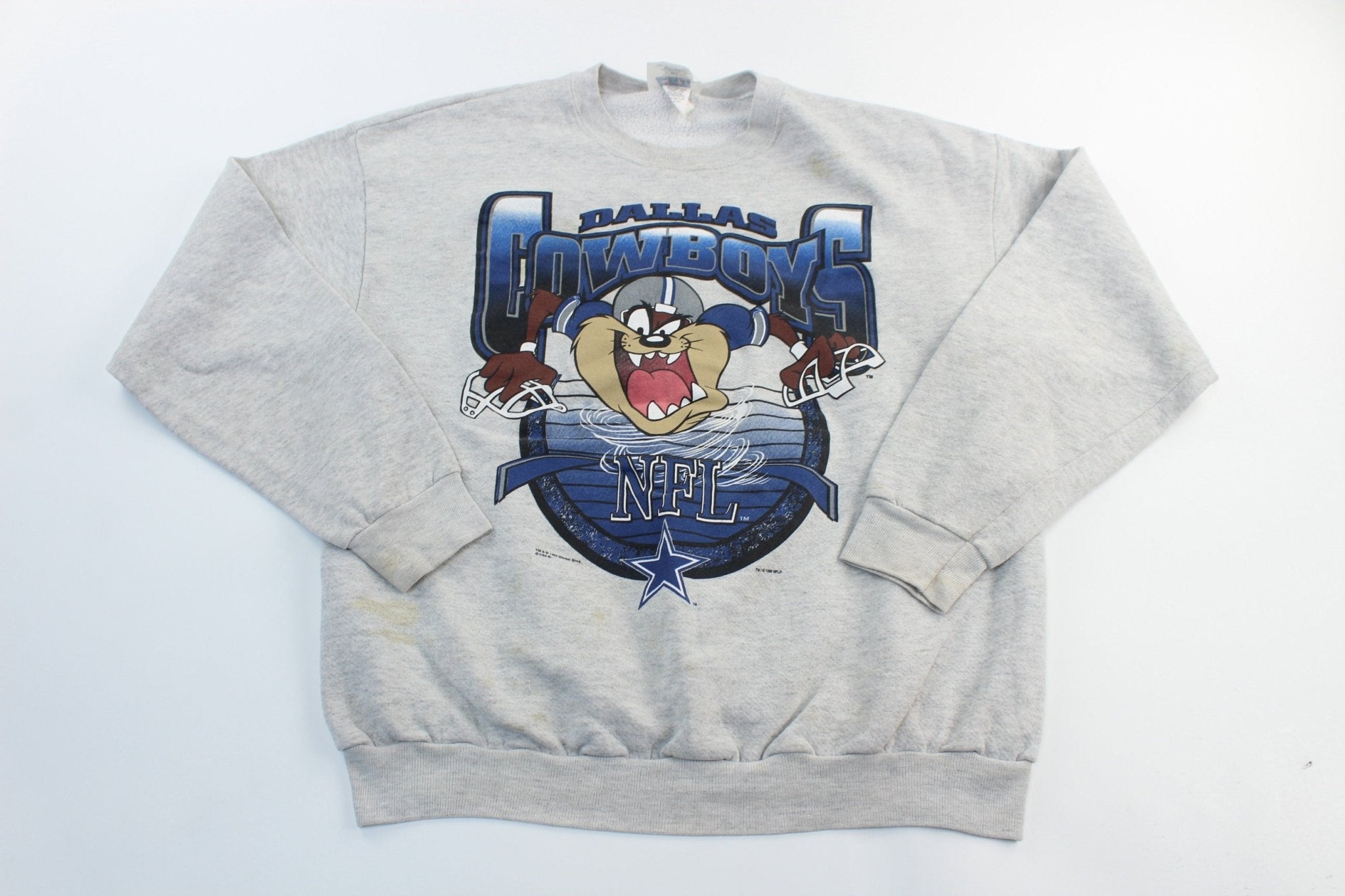 Vintage Dallas Cowboys Taz 1995 Sweatshirt Size Medium