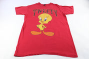 1996 Looney Tunes Tweety Graphic T-Shirt - ThriftedThreads.com