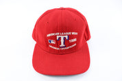 1996 Texas Rangers American League West Division Champions Hat - ThriftedThreads.com