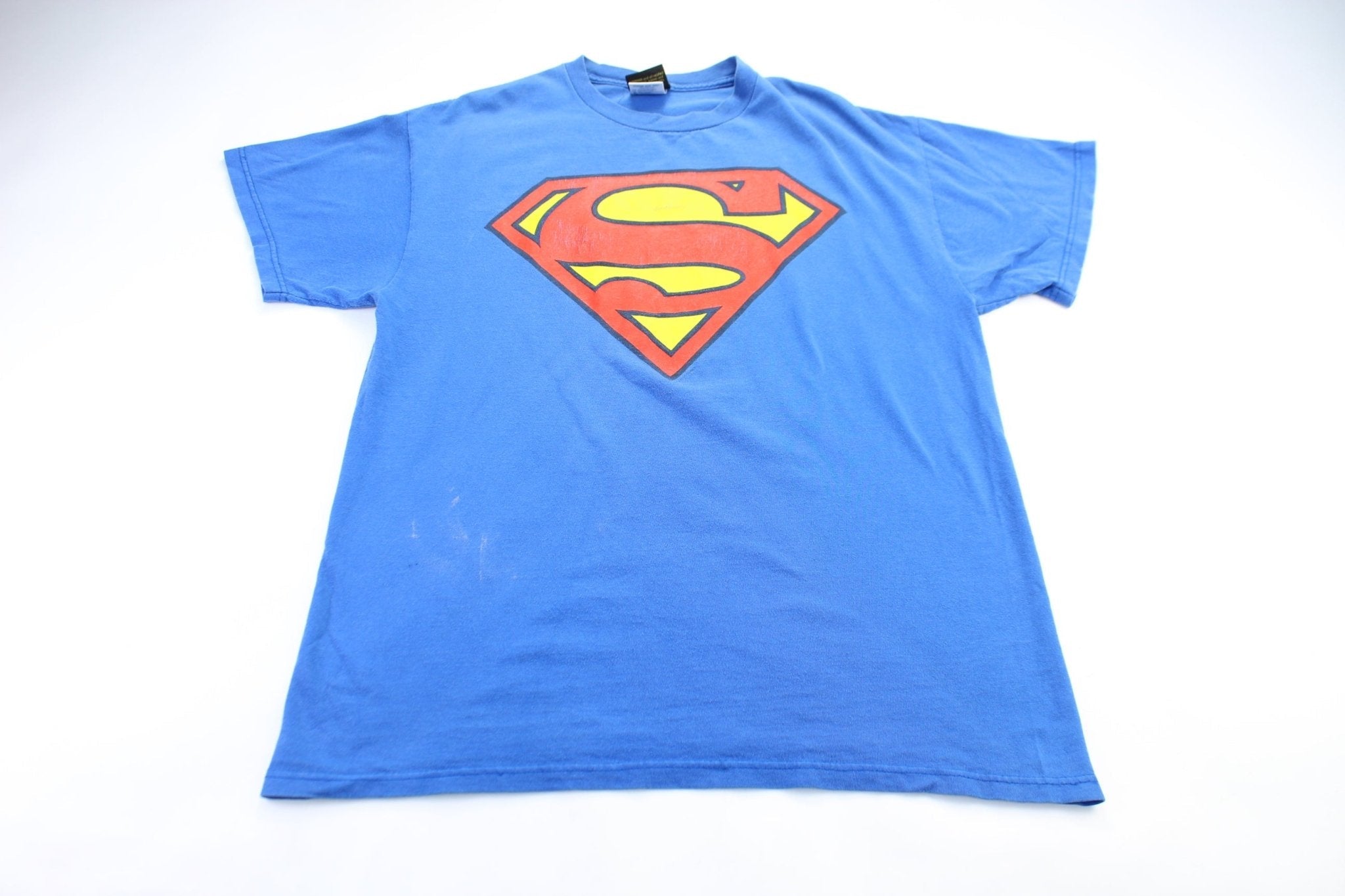 1999 DC Comics Superman Logo T-Shirt - T-Shirt - Thrifted Threads