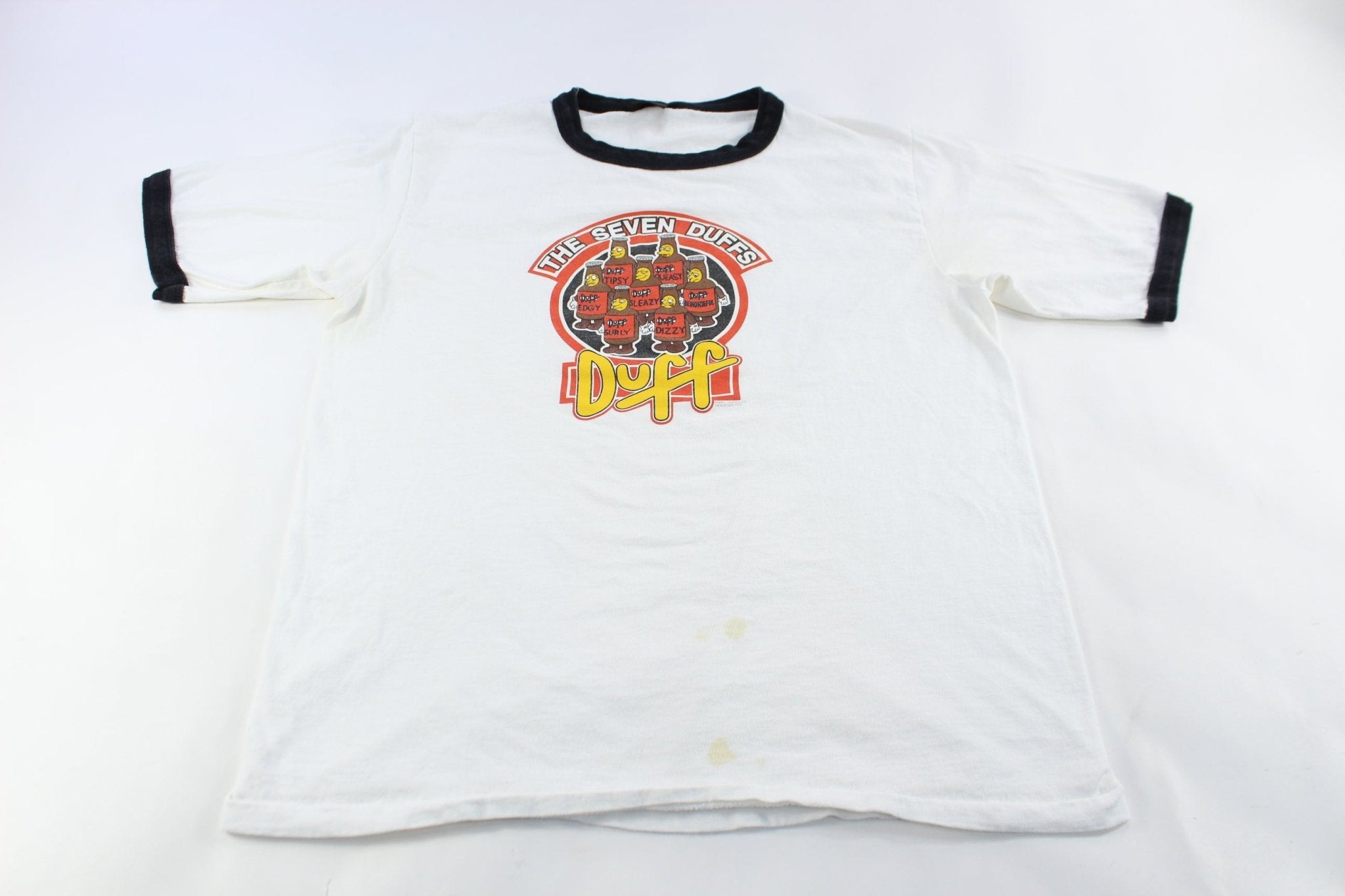 2002 The Simpsons The Seven Duffs T-Shirt - ThriftedThreads.com