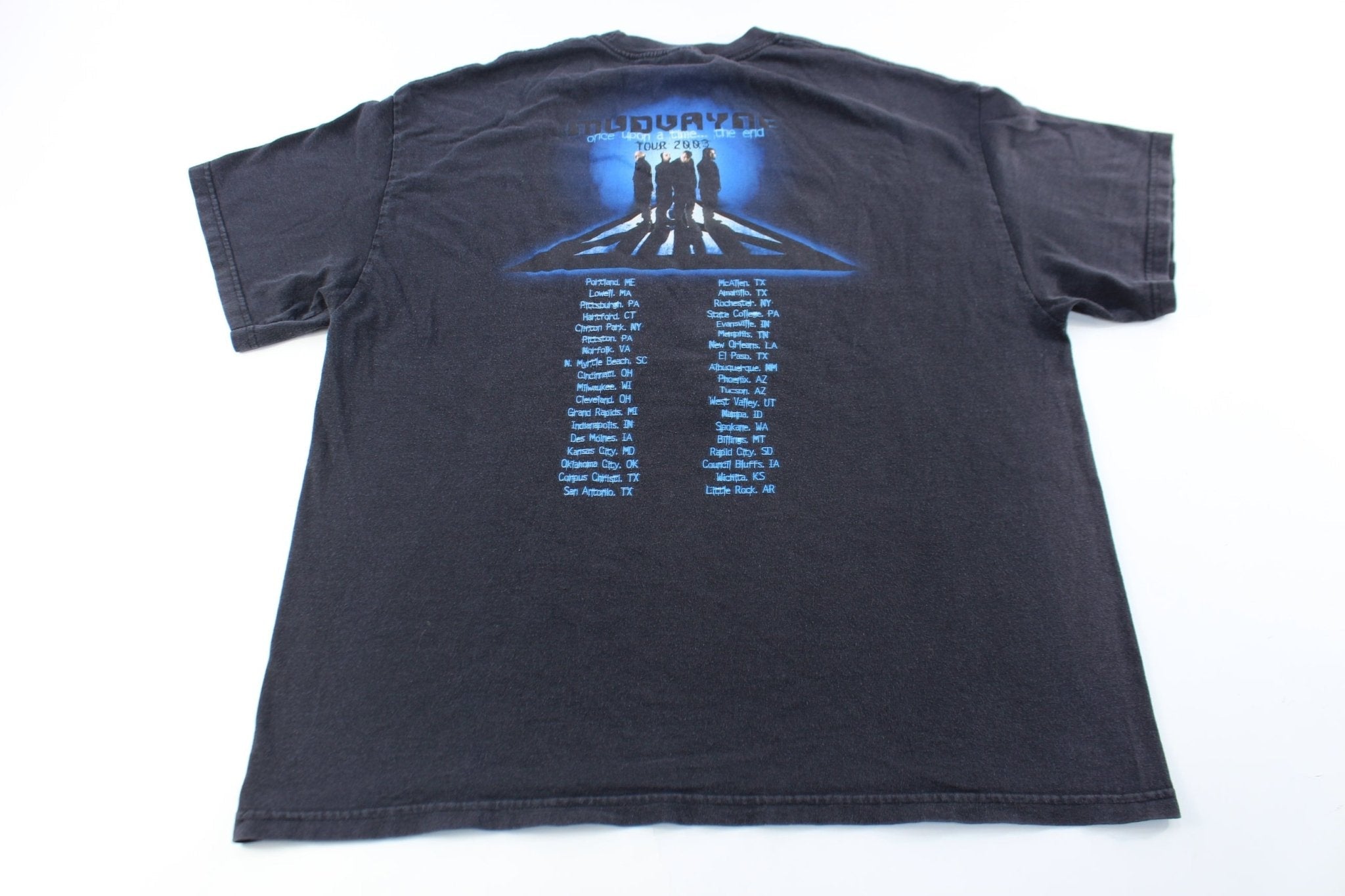 2003 Mudvayne Once Upon A Time... The End Tour T-Shirt - T-Shirts - Thrifted Threads
