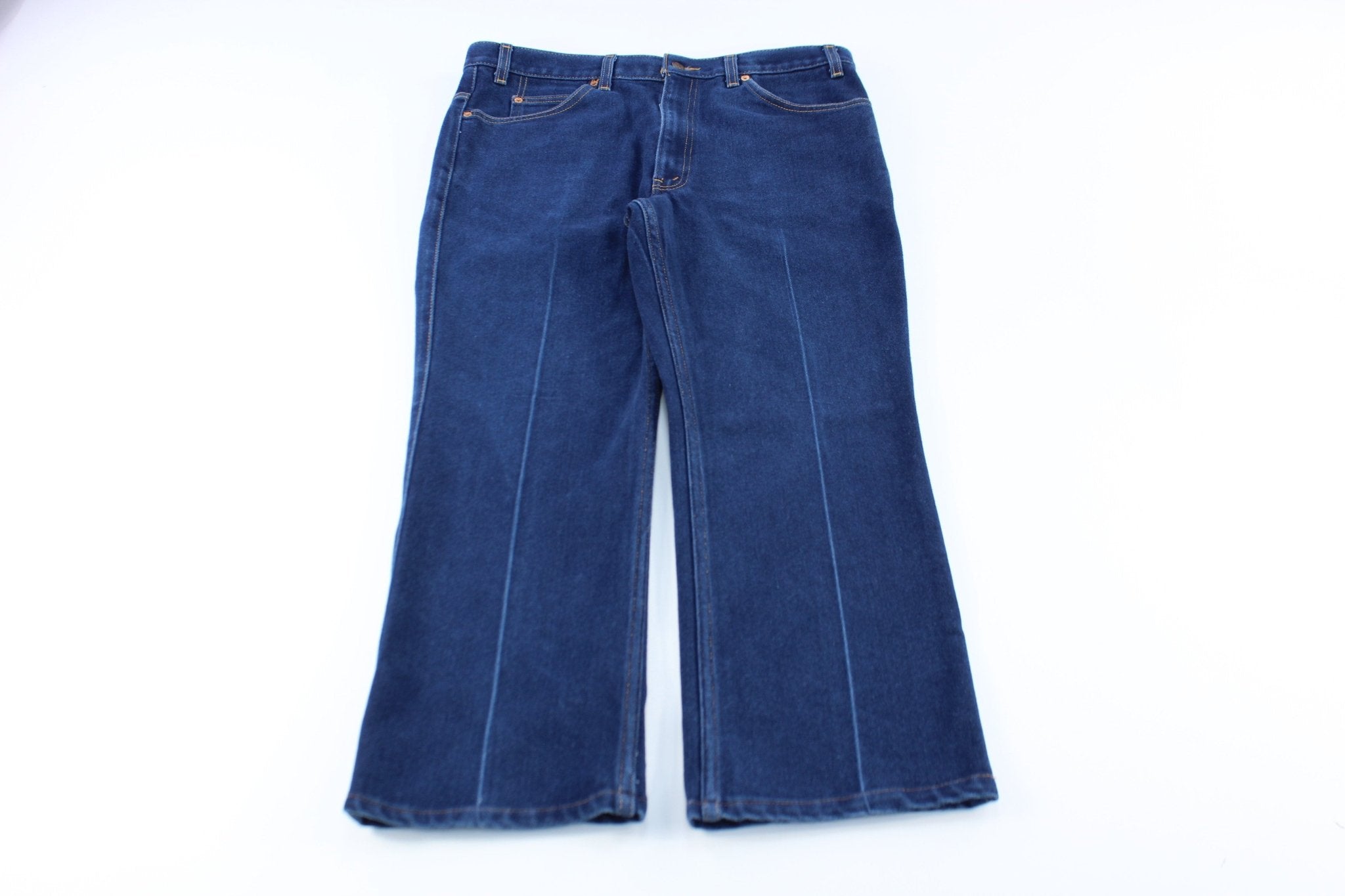 517 Levi's Dark Blue Denim Jeans - ThriftedThreads.com