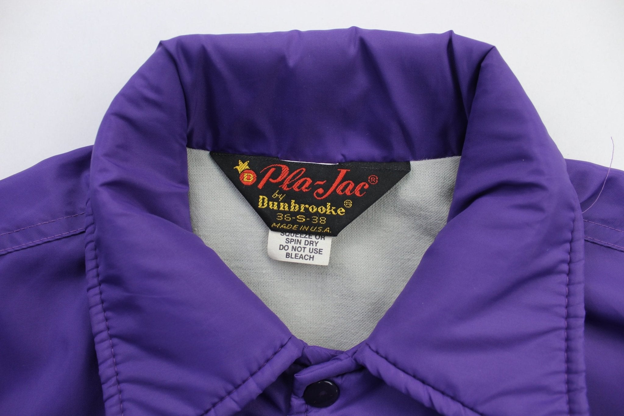 70’s Vikings Graphic Windbreaker - ThriftedThreads.com