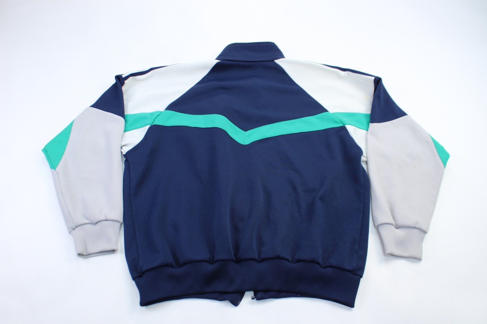 80's Adidas Embroidered Logo Track Suit Jacket - ThriftedThreads.com