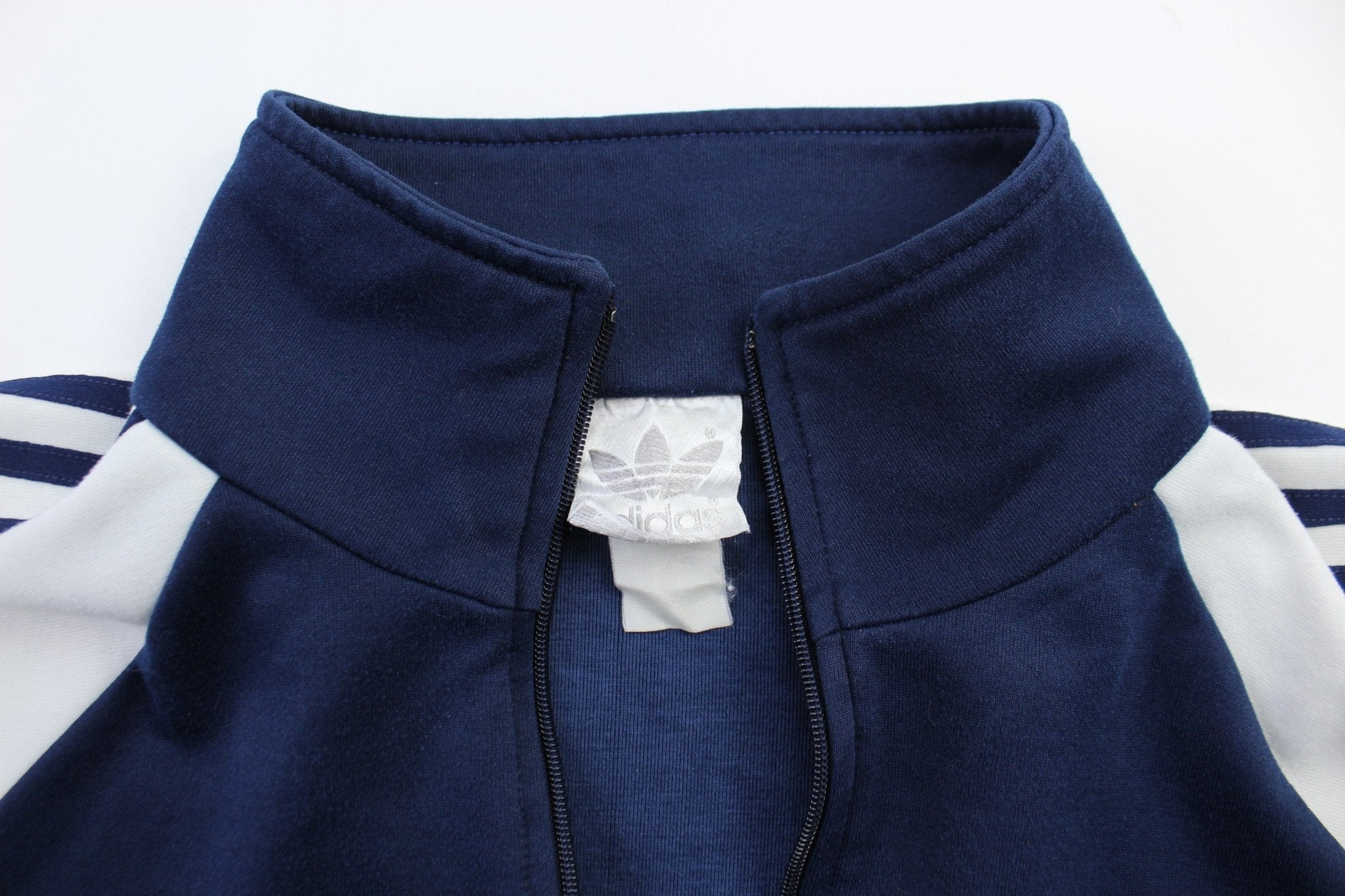 80's Adidas Embroidered Logo Track Suit Jacket - ThriftedThreads.com