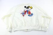 80's Mickey & Minnie Mouse Bomber Jacket - ThriftedThreads.com