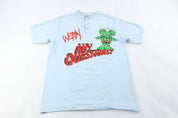 80's WEBN Any Questions T-Shirt - ThriftedThreads.com