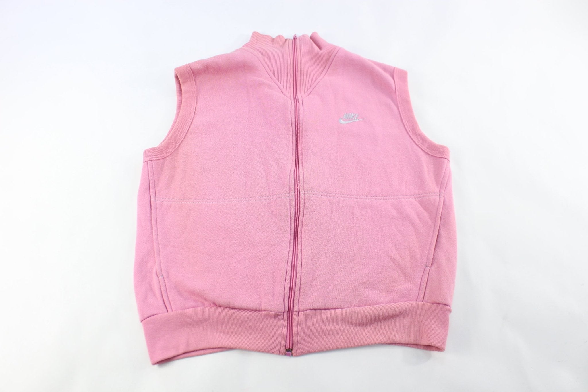 80 s Women s Nike Zip Up Vest ThriftedThreads