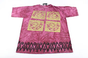 90's Egyptian Lizards Tie-Dye T-Shirt - ThriftedThreads.com