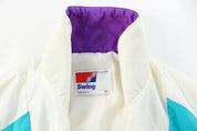 90's Firestone Colorful Zip Up Jacket - ThriftedThreads.com