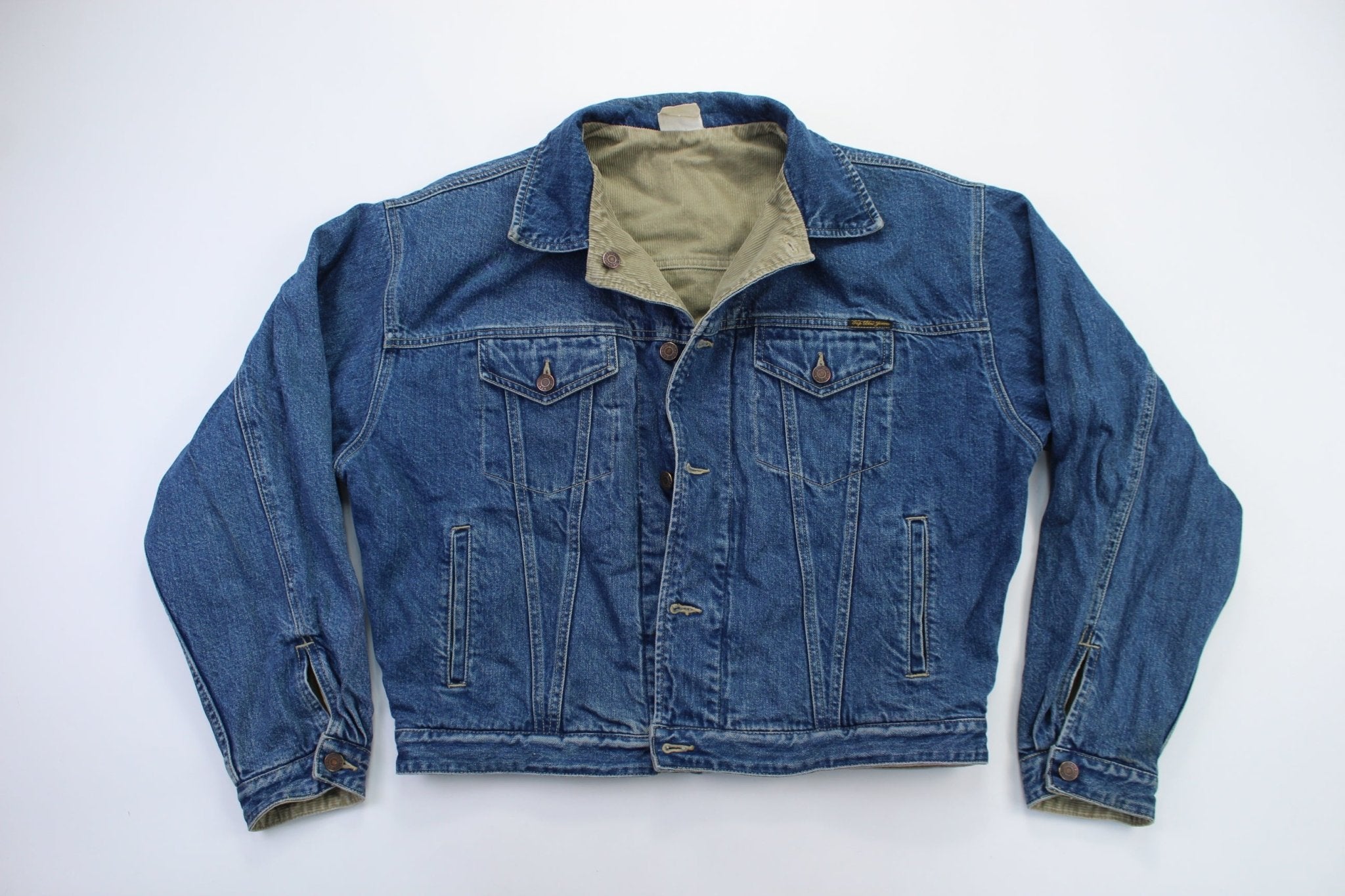 90's GAP Reversible Jean & Corduroy Jacket – ThriftedThreads.com