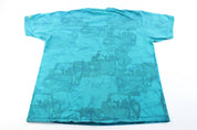 90's Houston Zoo All Over Print T-Shirt - ThriftedThreads.com