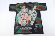 90's Kacy World Colors Positive Family All Over Print T-Shirt - ThriftedThreads.com