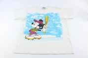 90's Mickey Mouse Baseball T-Shirt - ThriftedThreads.com