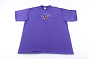 90's Mickey Unlimited Embroidered Mickey Mouse T-Shirt - ThriftedThreads.com