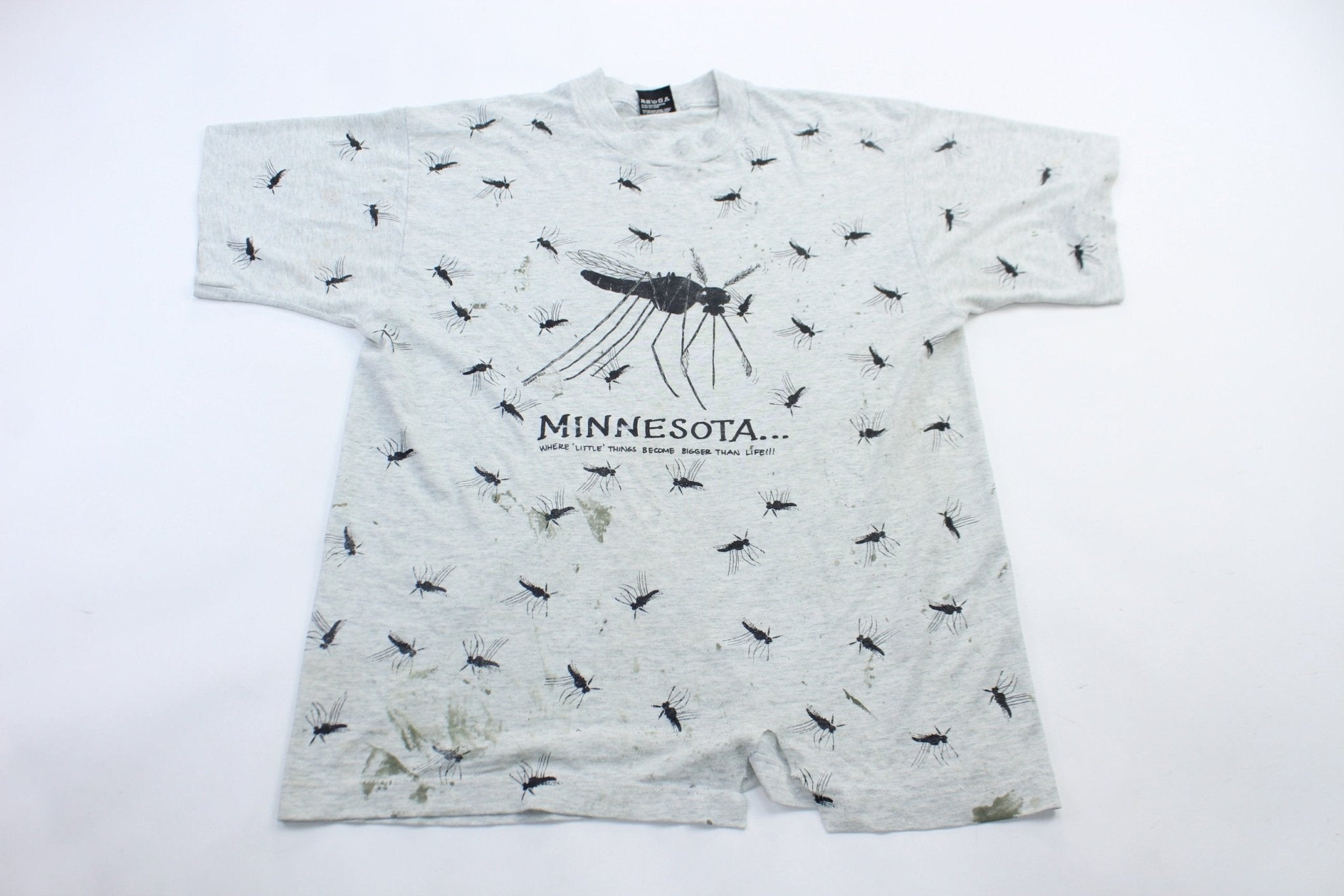 90's Minnesota Mosquito Bugs T-Shirt - ThriftedThreads.com