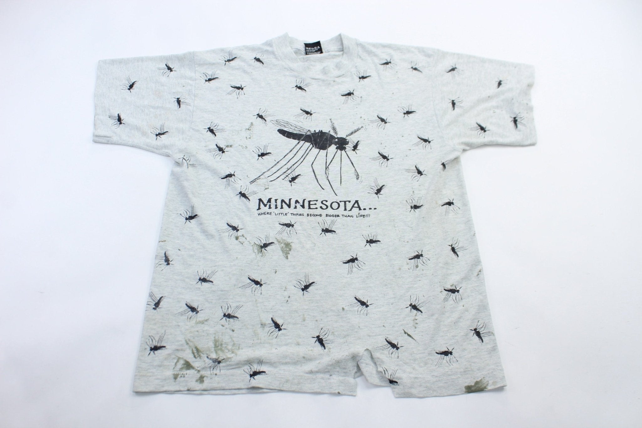 90's Minnesota Mosquito Bugs T-Shirt - T-Shirt - Thrifted Threads