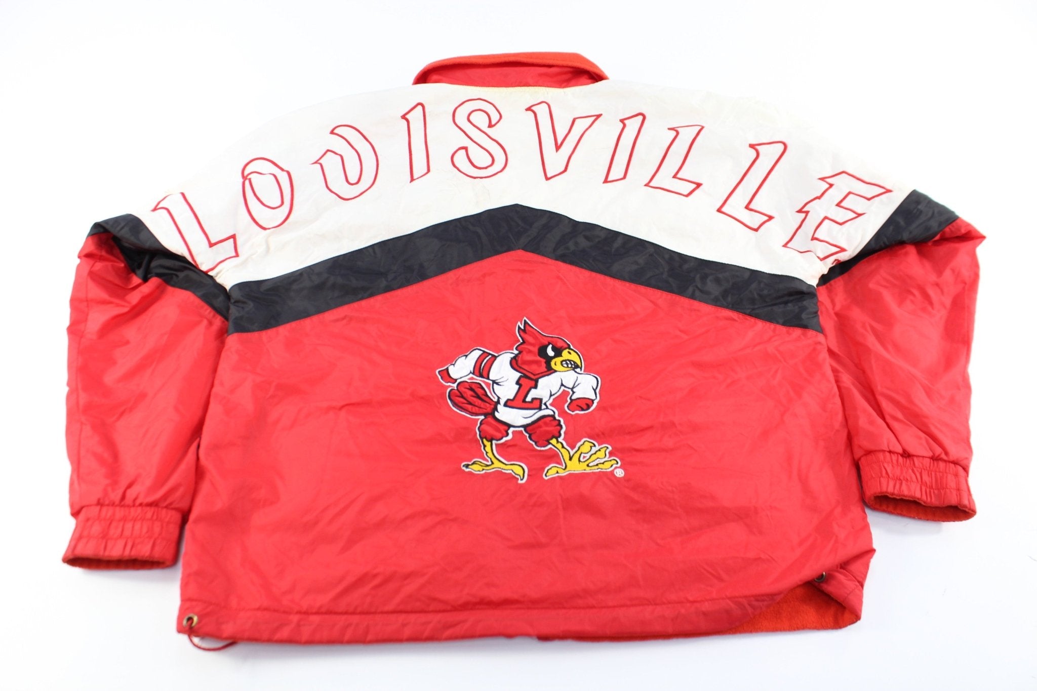 90's MLB Louisville Cardinals Reversible Jacket - ThriftedThreads.com