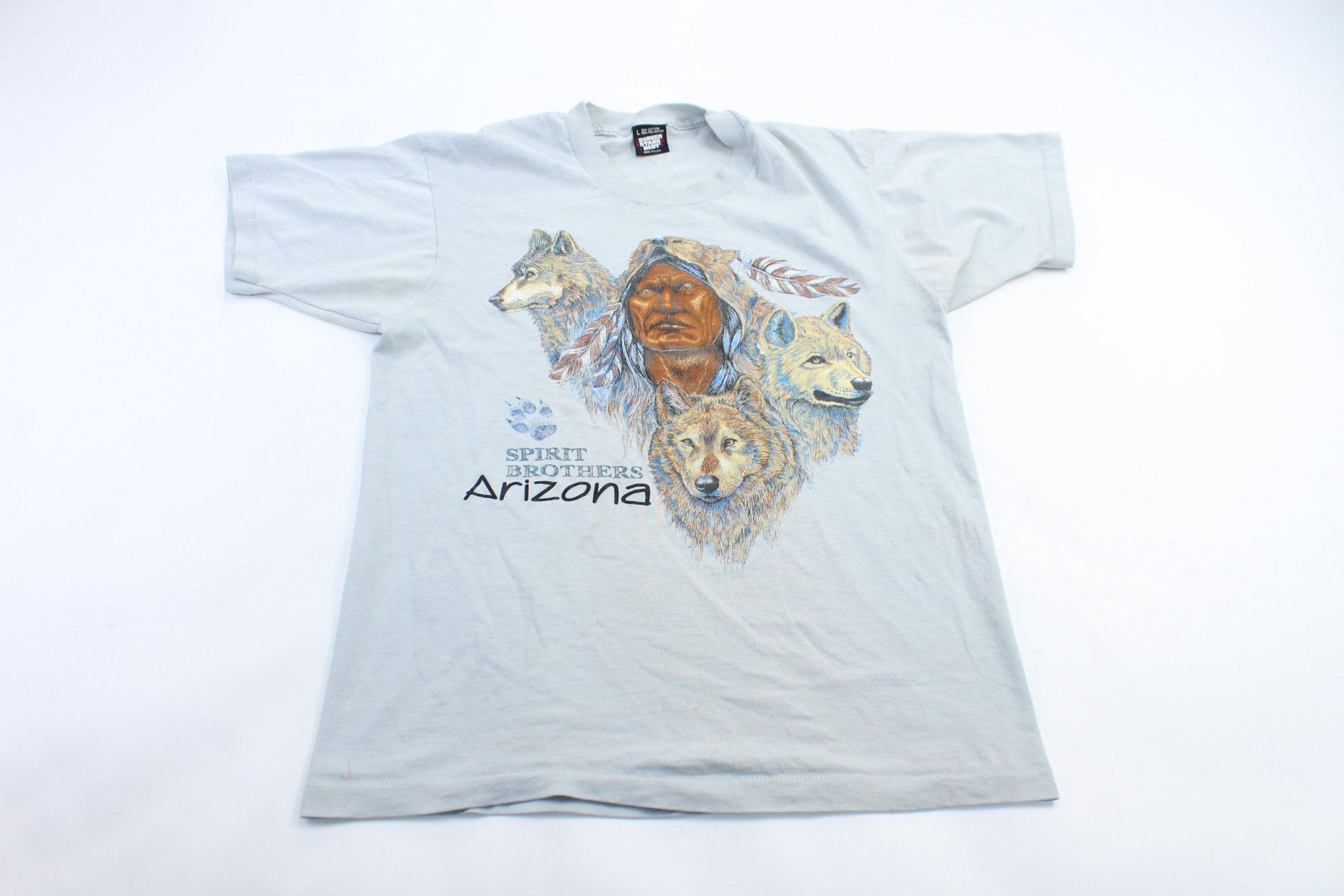 90's Native American Spirit Brothers Arizona T-Shirt - ThriftedThreads.com