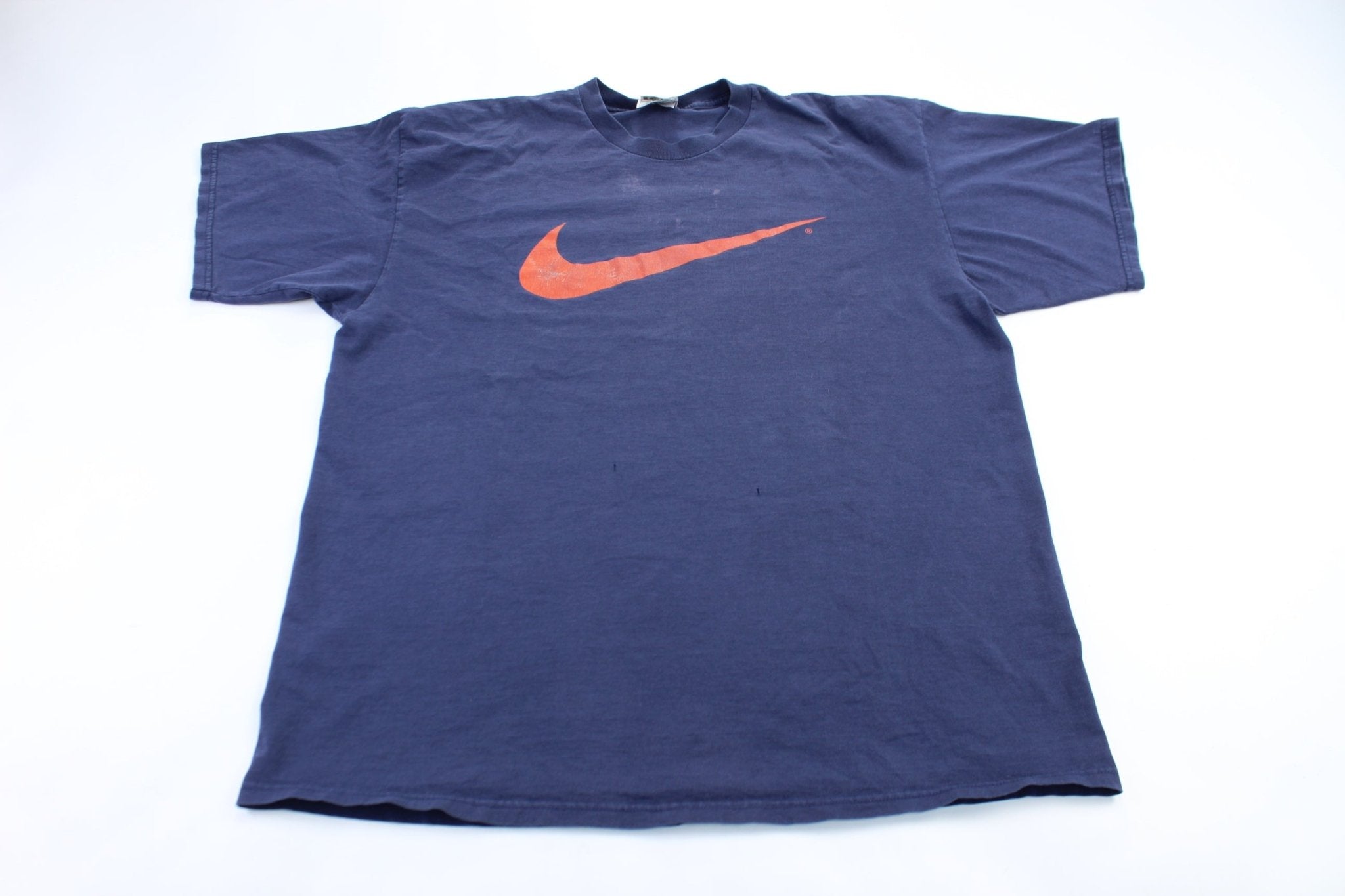 90's Nike Logo Syracuse Orangemen T-Shirt - ThriftedThreads.com