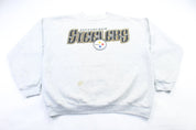90's Pittsburgh Steelers Logo Sweatshirt - ThriftedThreads.com