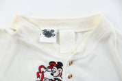 90's The Disney Store Embroidered Mickey Mouse Christmas T-Shirt - ThriftedThreads.com