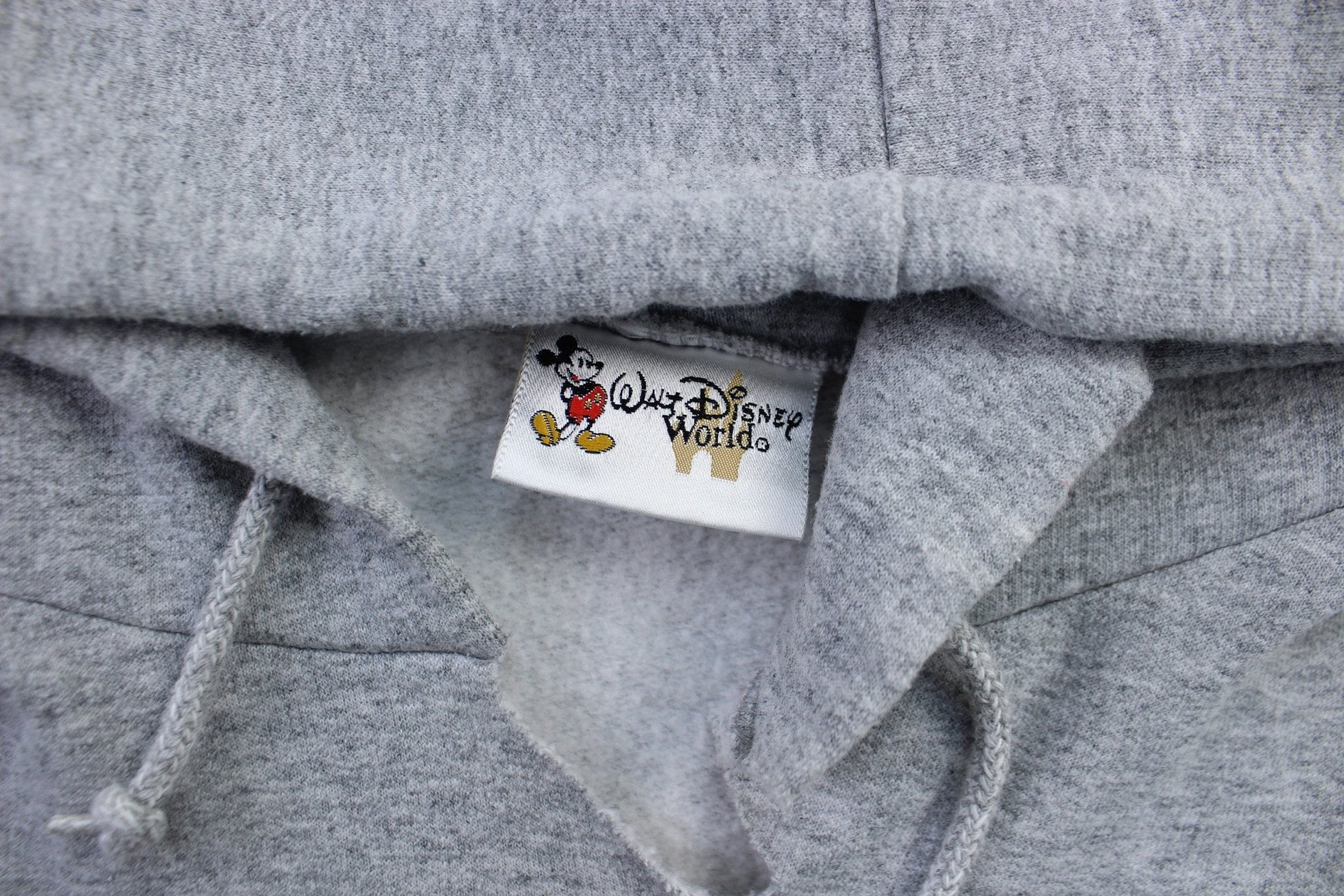 90's Walt Disney World Grey Hoodie - ThriftedThreads.com