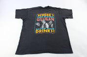90's Where That Blasted Gilligan With Our Drinks T-Shirt - ThriftedThreads.com