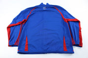 Adidas Embroidered Logo FC Dallas Striped Jacket - ThriftedThreads.com