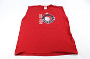 Adidas Logo Boston Red Sox Tank Top - ThriftedThreads.com