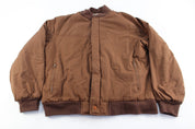 Brad Whitney Brown Zip Up Jacket - ThriftedThreads.com