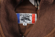 Brad Whitney Brown Zip Up Jacket - ThriftedThreads.com