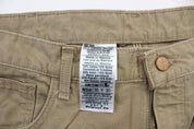 Carhartt Logo Patch Beige Carpenter Pants - ThriftedThreads.com