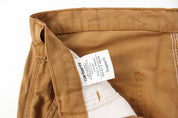 Carhartt Logo Patch Tan Pants - ThriftedThreads.com