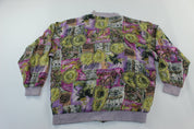 Cerville Sport Silk Patterned Jacket - ThriftedThreads.com