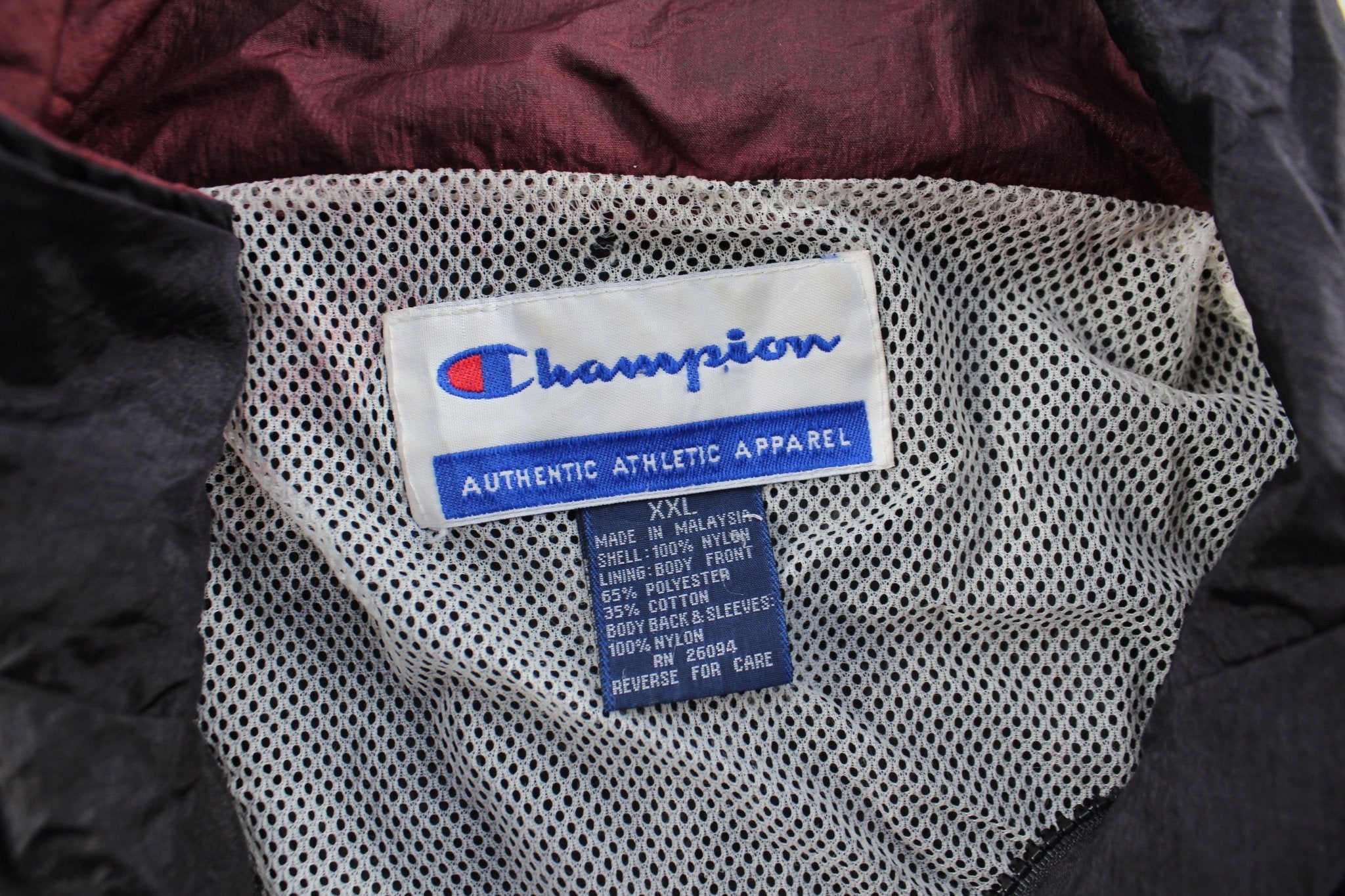 Champion Embroidered Logo University of Oklahoma Zip Up Jacket - ThriftedThreads.com