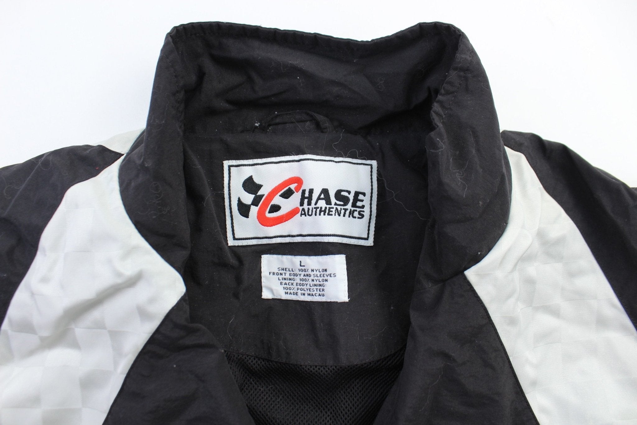Chase Authentics Embroidered Logo Terry Labonte Jacket - ThriftedThreads.com