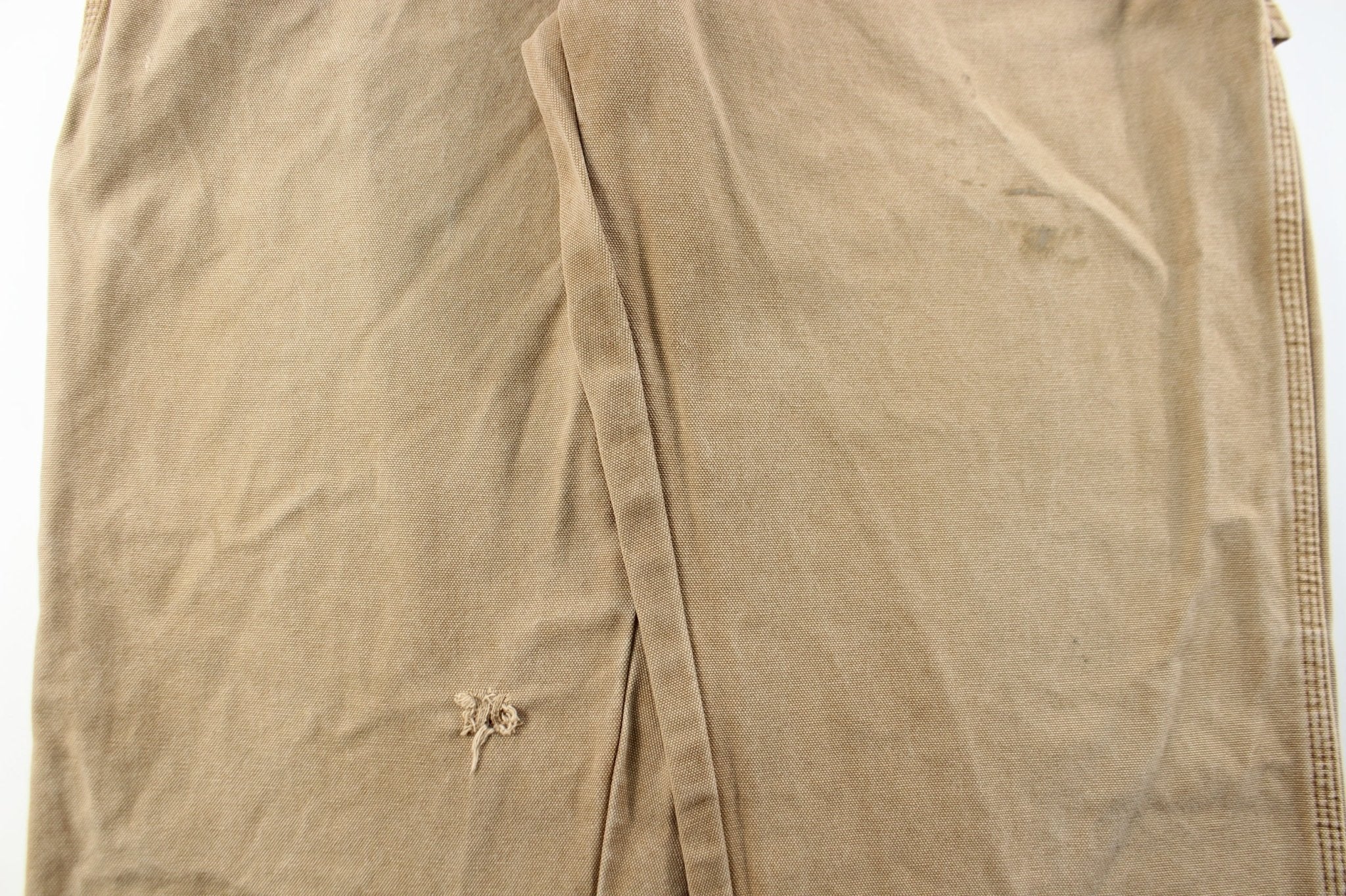 Dickie's Logo Patch Tan Carpenter Pants - ThriftedThreads.com