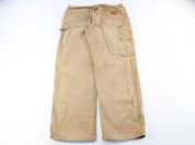 Dickie's Logo Patch Tan Carpenter Pants - ThriftedThreads.com