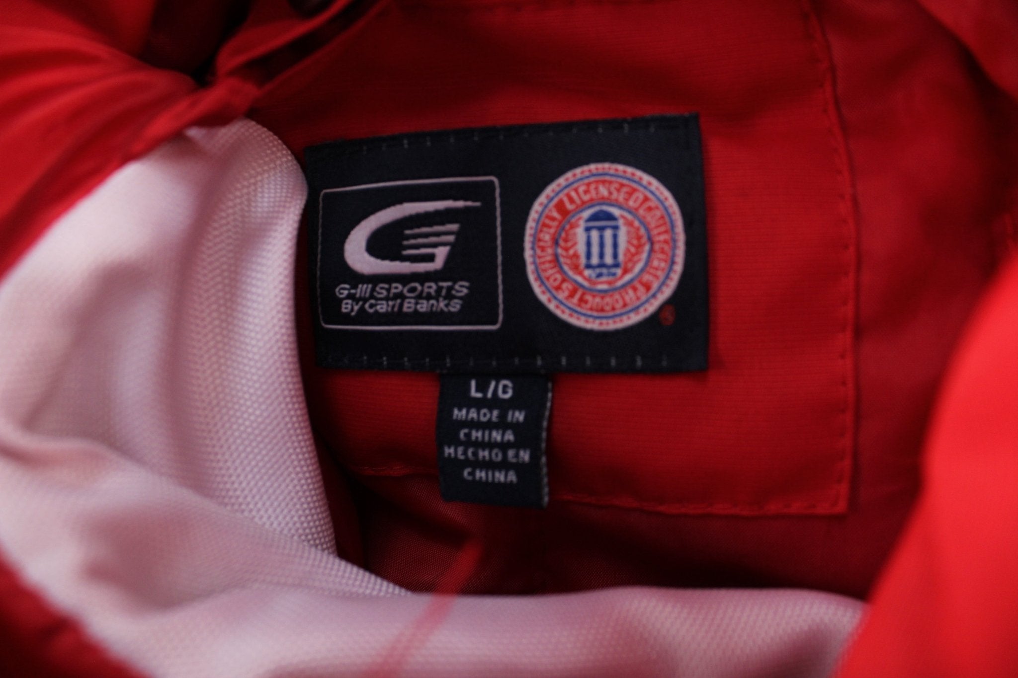 G-III Sports Embroidered Nebraska Huskers 2-in-1 Zip Up Jacket - ThriftedThreads.com