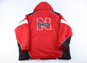 G-III Sports Embroidered Nebraska Huskers 2-in-1 Zip Up Jacket - ThriftedThreads.com